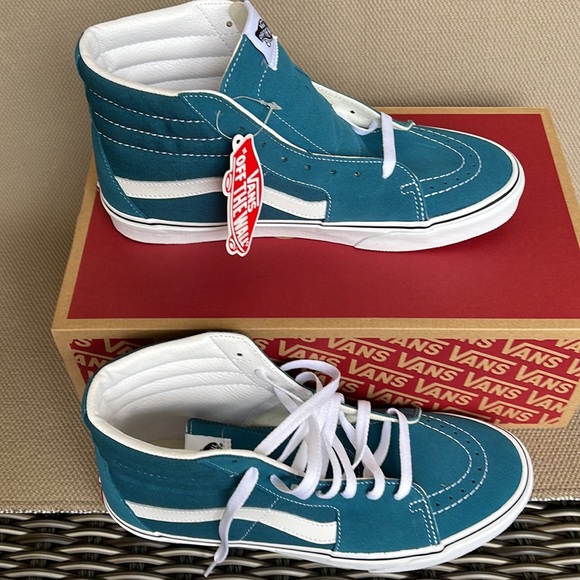Vans Sk8-Hi Blue Coral / True White WMNS - Picture 3 of 16